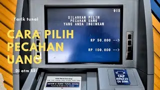 Cara Ambil Uang Pecahan Rp 50.000 di Mesin ATM
