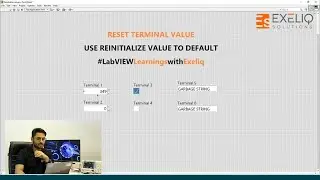 How to Reset and Reinitialize Terminal Values in LabVIEW? | LabVIEW tips and tricks | LabVIEW Basics