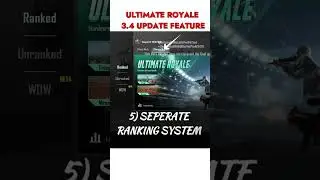 🔴NEW UPCOMING MODE IN 3.4 UPDATE | ULTIMATE ROYAL MODE EXPLAIN #viral #trending #pubgmobile #shorts