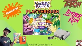 Rugrats Adventures in Gameland 100% completion playthrough NES 2024