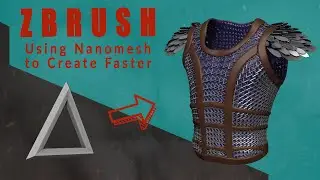 ZBrush Quick Tip Series: Using Nanomesh to create and model faster