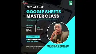 Google Sheets Master Module 1 | Prime Tech Academy