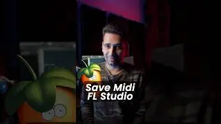 Save Midi in FL Studio #flstudio #musicproduction #audio