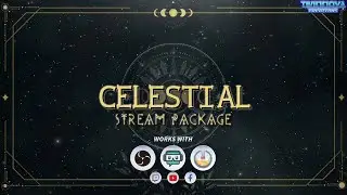 Twitch Animated Overlays Pack | Celestial | 2021