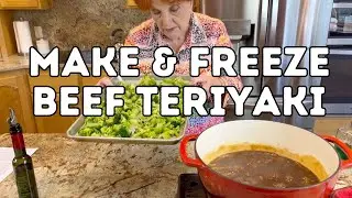 Make & Freeze Beef Teriyaki