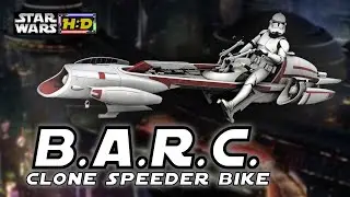 SECRETS OF THE BARC SPEEDER - Biker Advanced Recon Commando Speeder |Star Wars Hyperspace Database|