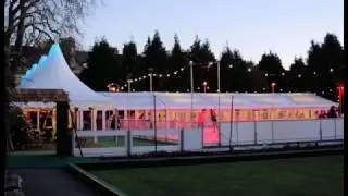 'Bath On Ice' -  A real Ice Rink from the air
