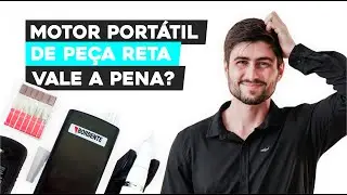 Vale a Pena? Unboxing: Motor Portátil de Peça Reta Bordente para Dentistas!