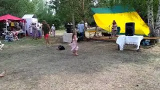 Бард фолк группа СолнцелунА на фестивале Уральский Хоровод часть 1