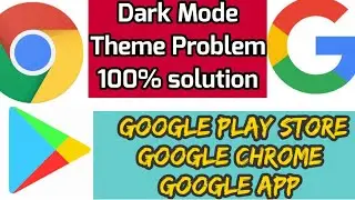 Google App mein Missing Dark Mode|Theme Option Ko Ese Fix/Enable Kare| Black screen in Google Chrome