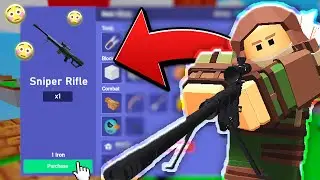 *NEW* SNIPER RIFLE In Roblox Bedwars...😳