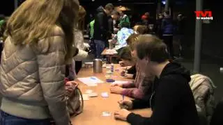 Run op kaartjes jeugdtent carnaval.