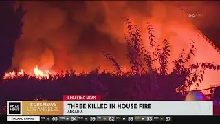 3 killed in house fire in Arcadia