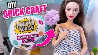 Mini verse MAKE IT MINI SPA Quick CRAFT! - DIY HANDLE FOR YOUR LOOFAH