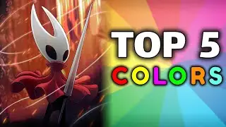 TOP 5 COLORS IN SILKSONG ! ! ! ! ! ! !  1 1 1 !