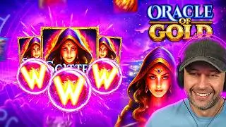 We went ALL IN on ORACLE OF GOLD & ACTUALLY GOT A HUGE HIT!!