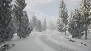 Winter Landscape - Unreal Engine 5