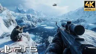 (PS5) The Arctic Sniper™ | Ultra Realistic Immersive Graphics Gameplay [4K 60FPS] Call of Duty