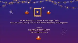 Happy Diwali INDIA Wishes from @ALPASBOX