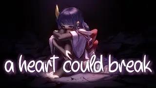 「Nightcore」 never knew a heart could break itself - Zach Hood ♡ (Lyrics)