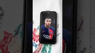 Drawing MBAPPE 💙✍🏻 