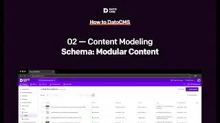 Chapter 2 - Content Modeling - Intro to Modular Content