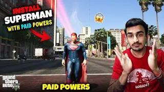 How To Install Superman Mod in GTA 5 With Powers | Superman Mod in GTA 5 | GTA 5 Mods