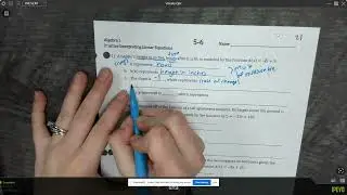 Slope and Y-Intercept reprsentations