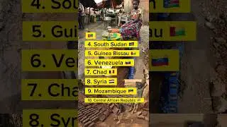 Top 10 Worst Countries for Child Labour🧒🏿👧🏾 