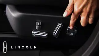 Lincoln Perfect Position Front Seats with Active Motion Massage | How To | Lincoln