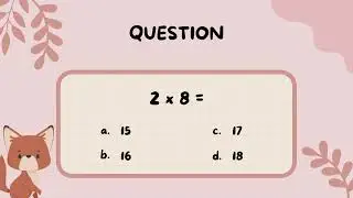 Grade 3 Multiplication Quiz! Test Your Skills with Multiple Choice and True/False Questions!