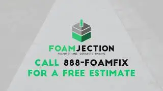 Foamjection Process Drill. Pump. Patch.