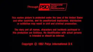 Through Producers Sales Organization/A Columbia Pictures Release (1983) (DISOWNED)
