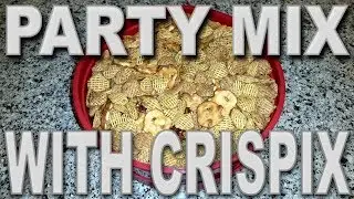 Party mix with Crispix Cereal