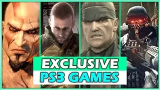 THE 54 BEST PS3 EXCLUSIVE GAMES || BEST PS3 GAMES