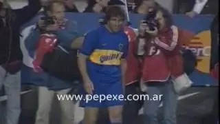 Boca 3 River 0 Gol de Martin Palermo en Libertadores 2000 - EL INSTANTE (por pepexe)