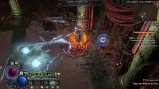 Diablo IV™ Solo 135 'Pit of the Artificer' Lightning Spear Sorcerer. S5