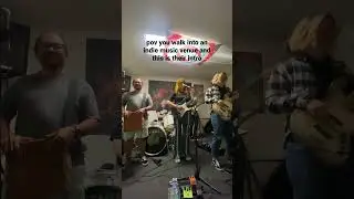 choreography at the rock show #indiemusic #funny #wipeout #musician