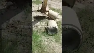 Smart excavator working so awesome