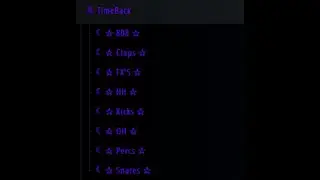 DrumKit 2024 (139) Sounds! [TimeBack]