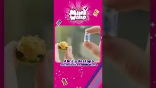Arma tu mini mundo de delicias  ¡Consigue los tuyos hoy y arma tu Mini World!