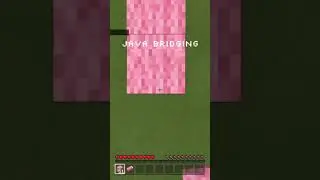 Minecraft: Java Bridging V.S Bedrock Bridging
