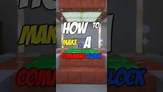 How to Make a Command Block in Minecraft Bedrock!