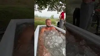 Ледяная ванная на фестивале #братЦи #shiga_sadhu