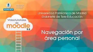Moodle. Navegación por área personal