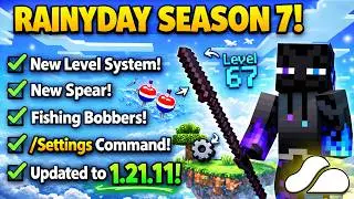 SKYBLOCK SEASON 7! Huge Update + New Level System! | RainyDay Minecraft Skyblock S7 Ep.01