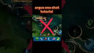 Argus one shot Tutorial mobile legends 