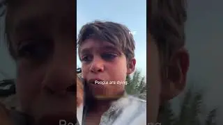 Boy from Gaza pleads for an end to the war