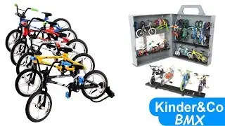 BMX фингер байк с кейсом для хранения велосипедов Flick Trix Display Case