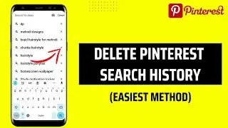 How To Delete Pinterest Search History